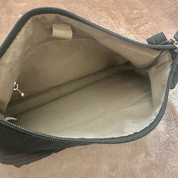 Baggallini purse black and leopard print - Picture 3 of 4